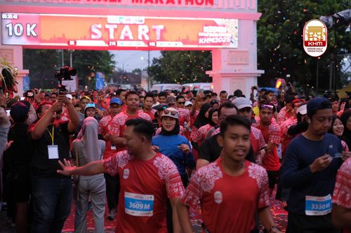 Race photo from Kediri Half Marathon 2025