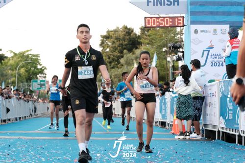 Race photo from Jabar Run 10K 2024