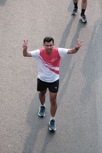 Race photo from Smartfren Run 2024 Vibes