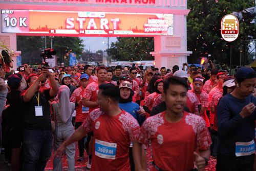 Race photo from Kediri Half Marathon 2025