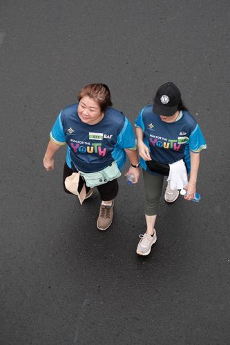 Race photo from Road to BAF Lions Run 2024