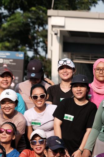 Race photo from Lari Bareng Yuk!
