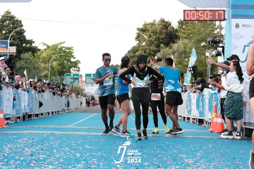 Race photo from Jabar Run 10K 2024