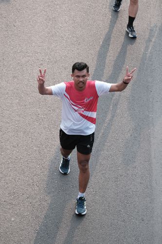 Race photo from Smartfren Run 2024 Vibes