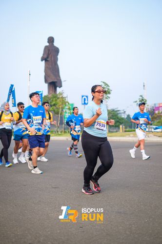 Race photo from ISOPlus Run 2024 Jakarta