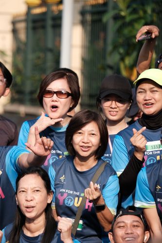 Race photo from Lari Bareng Yuk!