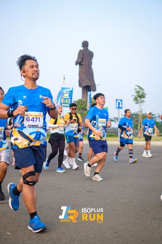 Race photo from ISOPlus Run 2024 Jakarta