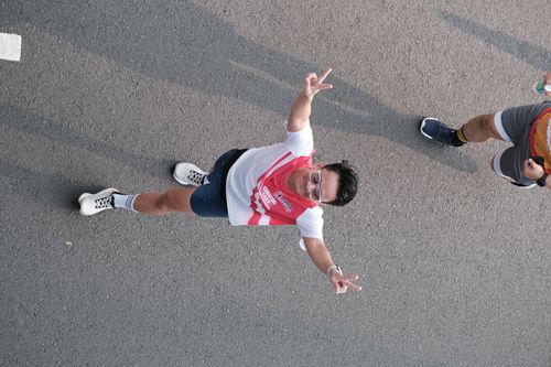 Race photo from Smartfren Run 2024 Vibes