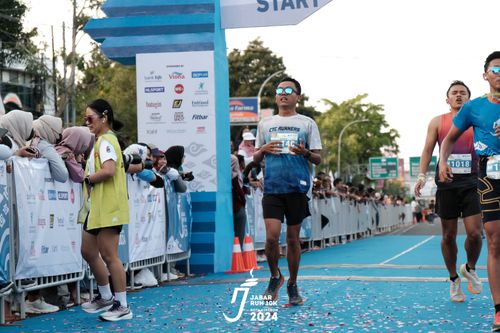 Race photo from Jabar Run 10K 2024