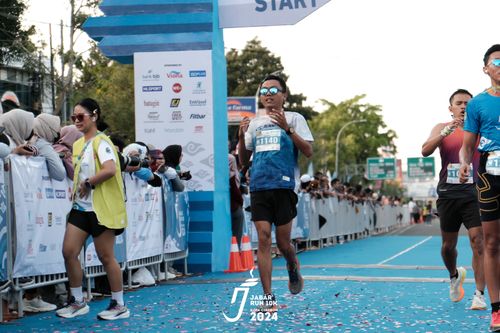 Race photo from Jabar Run 10K 2024