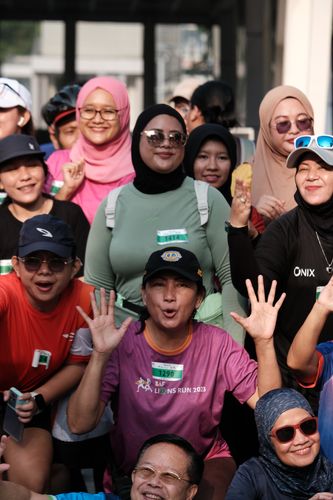 Race photo from Lari Bareng Yuk!