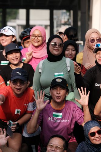 Race photo from Lari Bareng Yuk!