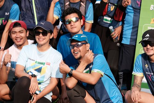 Race photo from Lari Bareng Yuk!