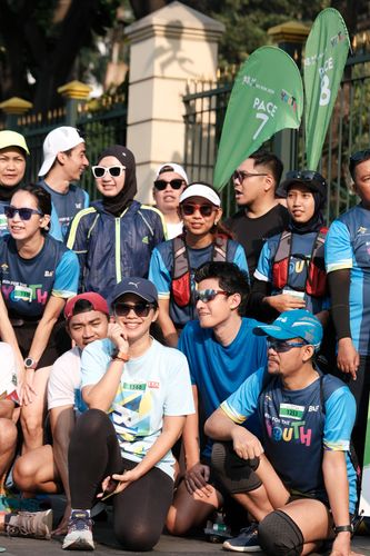 Race photo from Lari Bareng Yuk!