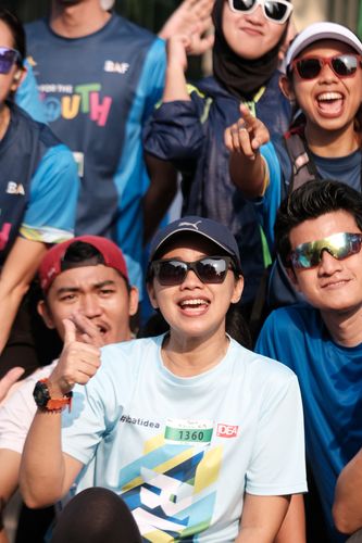 Race photo from Lari Bareng Yuk!