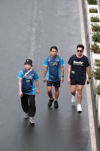 Race photo from Road to BAF Lions Run 2024
