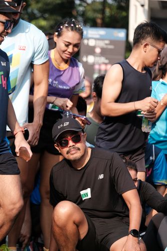 Race photo from Lari Bareng Yuk!