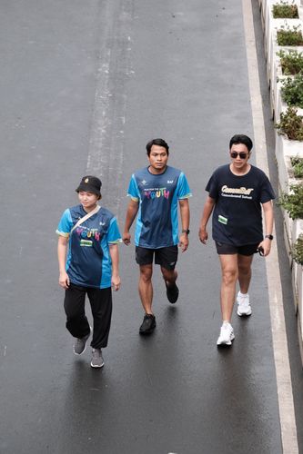 Race photo from Road to BAF Lions Run 2024