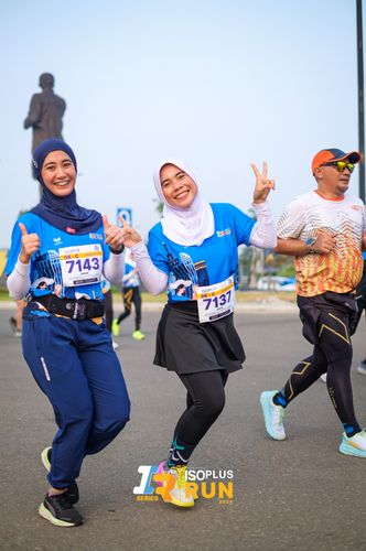Race photo from ISOPlus Run 2024 Jakarta