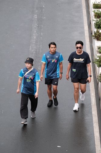 Race photo from Road to BAF Lions Run 2024