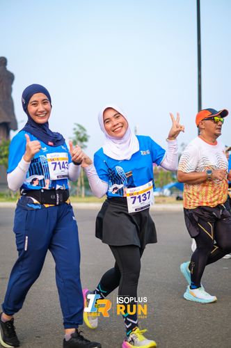 Race photo from ISOPlus Run 2024 Jakarta
