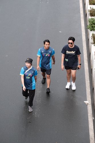 Race photo from Road to BAF Lions Run 2024