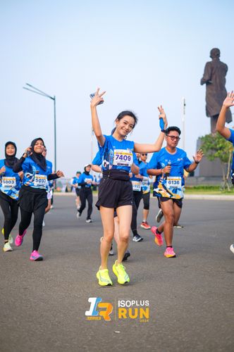 Race photo from ISOPlus Run 2024 Jakarta
