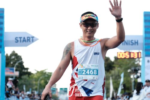 Race photo from Jabar Run 10K 2024