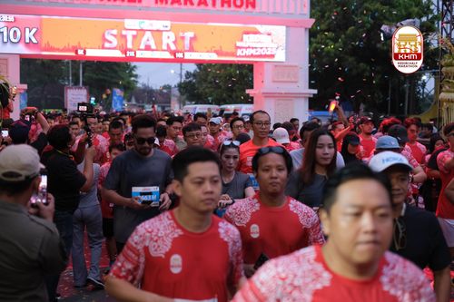 Race photo from Kediri Half Marathon 2025