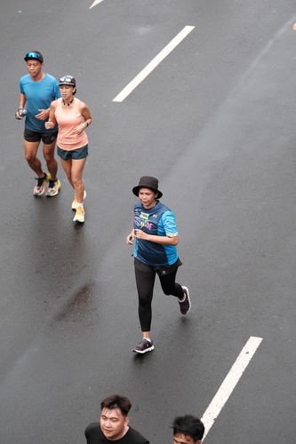 Race photo from Road to BAF Lions Run 2024