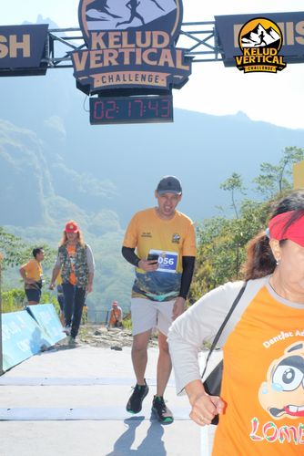 Race photo from Kelud Vertical Challenge 2024