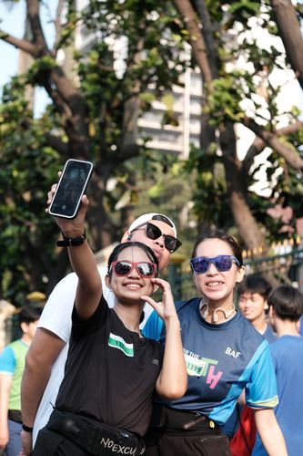 Race photo from Lari Bareng Yuk!