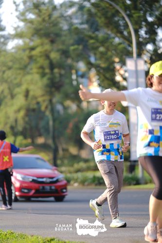 Race photo from Taman Budaya x BOGORUN 2025