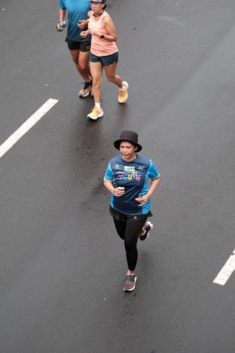 Race photo from Road to BAF Lions Run 2024