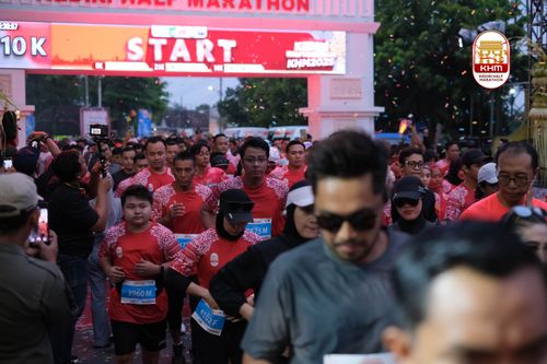 Race photo from Kediri Half Marathon 2025