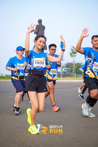 Race photo from ISOPlus Run 2024 Jakarta