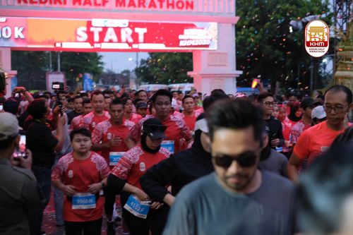 Race photo from Kediri Half Marathon 2025