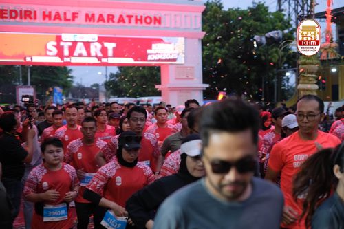 Race photo from Kediri Half Marathon 2025