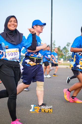 Race photo from ISOPlus Run 2024 Jakarta