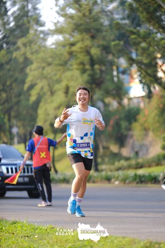Race photo from Taman Budaya x BOGORUN 2025