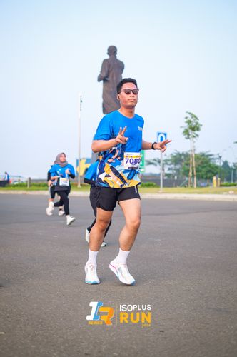 Race photo from ISOPlus Run 2024 Jakarta