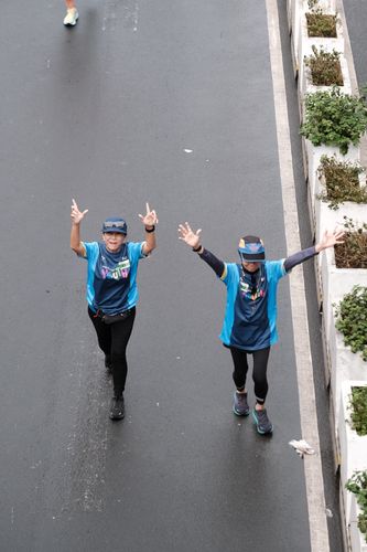 Race photo from Road to BAF Lions Run 2024