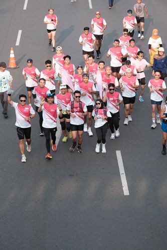 Race photo from Smartfren Run 2024 Vibes