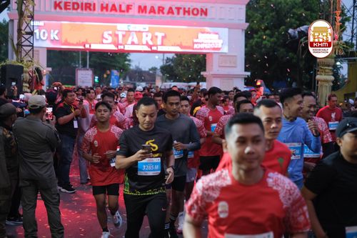 Race photo from Kediri Half Marathon 2025