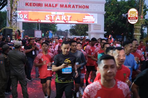 Race photo from Kediri Half Marathon 2025