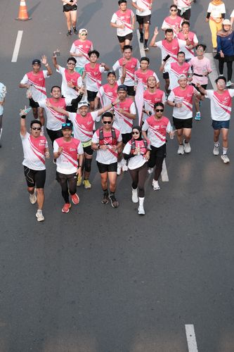 Race photo from Smartfren Run 2024 Vibes