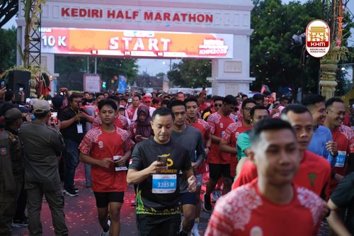 Race photo from Kediri Half Marathon 2025