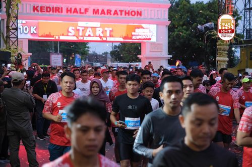 Race photo from Kediri Half Marathon 2025