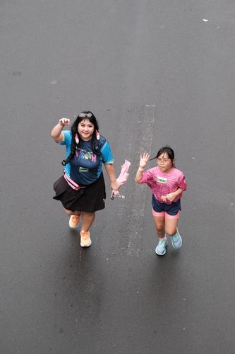 Race photo from Road to BAF Lions Run 2024