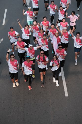 Race photo from Smartfren Run 2024 Vibes
